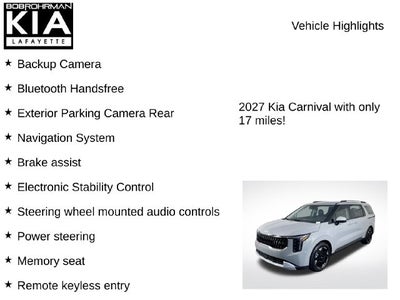 2027 Kia Carnival EX