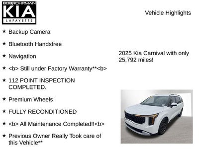 2025 Kia Carnival Hybrid EX