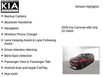 2026 Kia Carnival Hybrid EX