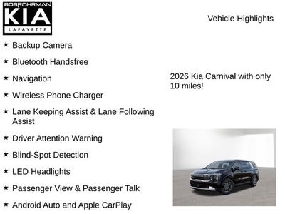 2026 Kia Carnival Hybrid EX
