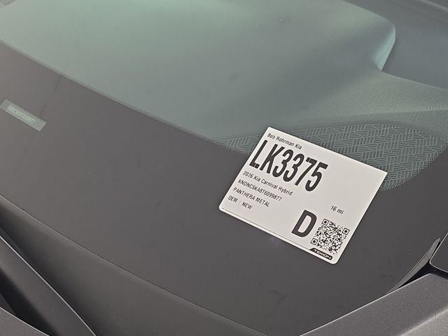 2026 Kia Carnival Hybrid EX