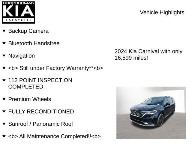 2024 Kia Carnival SX Prestige
