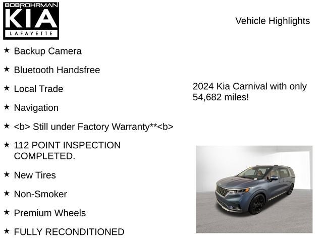 2024 Kia Carnival SX Prestige