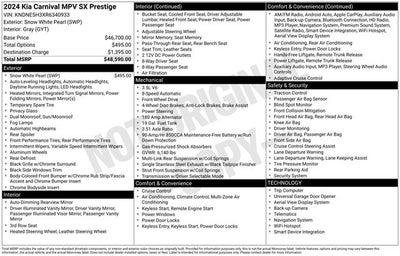 2024 Kia Carnival SX Prestige