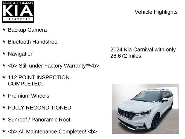 2024 Kia Carnival SX Prestige