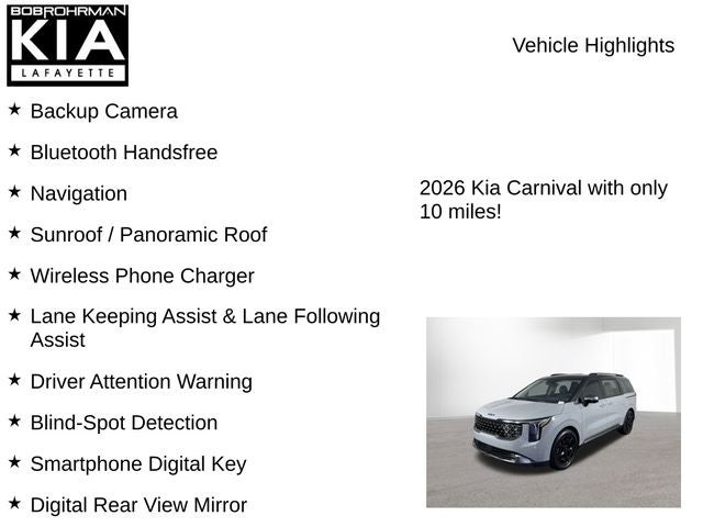 2026 Kia Carnival SX Prestige