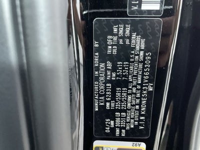 2027 Kia Carnival SX