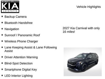 2027 Kia Carnival SX