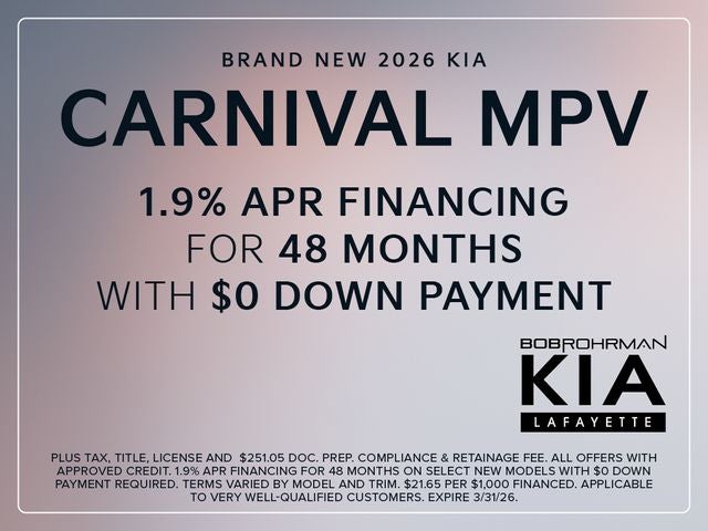 2026 Kia Carnival SX Prestige
