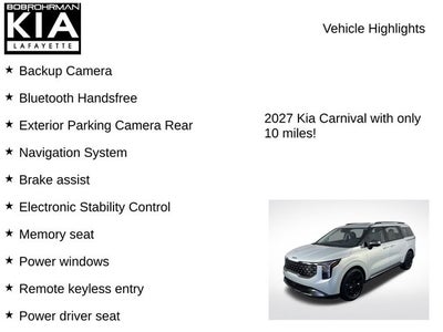 2027 Kia Carnival SX