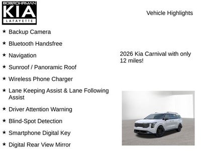 2026 Kia Carnival SX Prestige