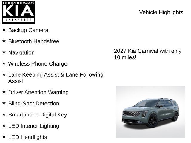 2027 Kia Carnival SX