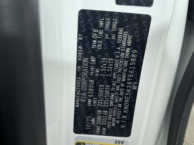 2026 Kia Carnival SX