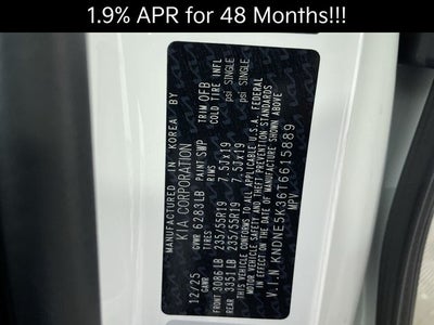 2026 Kia Carnival SX