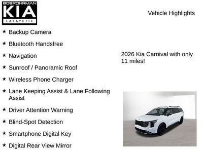 2026 Kia Carnival SX Prestige