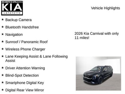 2026 Kia Carnival SX