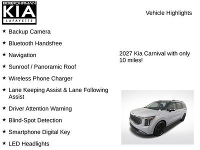 2027 Kia Carnival SX