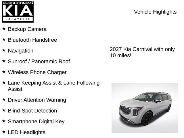 2027 Kia Carnival SX