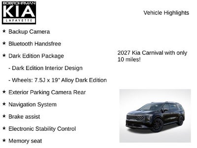 2027 Kia Carnival SX