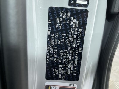 2026 Kia Carnival Hybrid SX