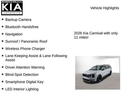 2026 Kia Carnival Hybrid SX