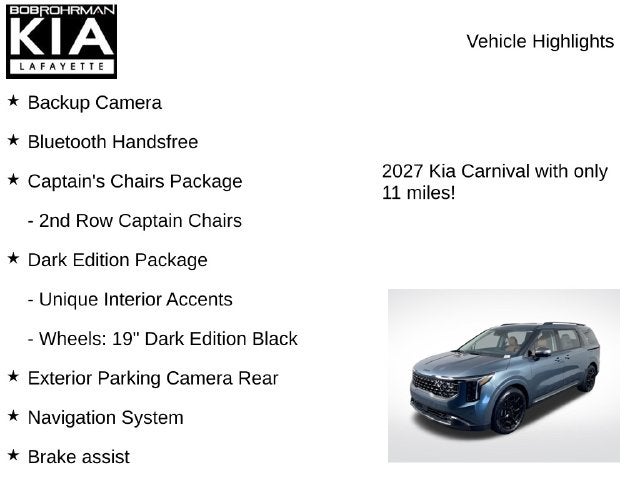 2027 Kia Carnival Hybrid SX