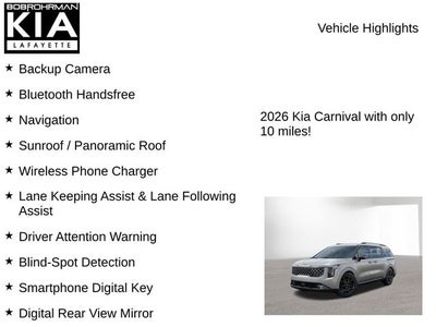 2026 Kia Carnival Hybrid SX Prestige