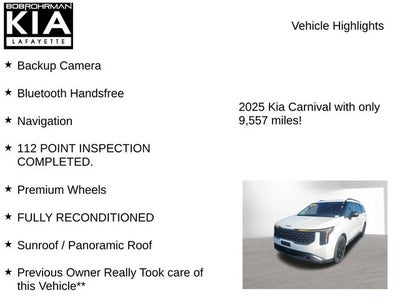 2025 Kia Carnival Hybrid SX Prestige