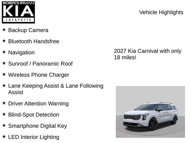 2027 Kia Carnival Hybrid SX