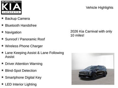 2026 Kia Carnival Hybrid SX