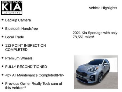 2021 Kia Sportage S