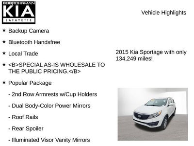2015 Kia Sportage LX