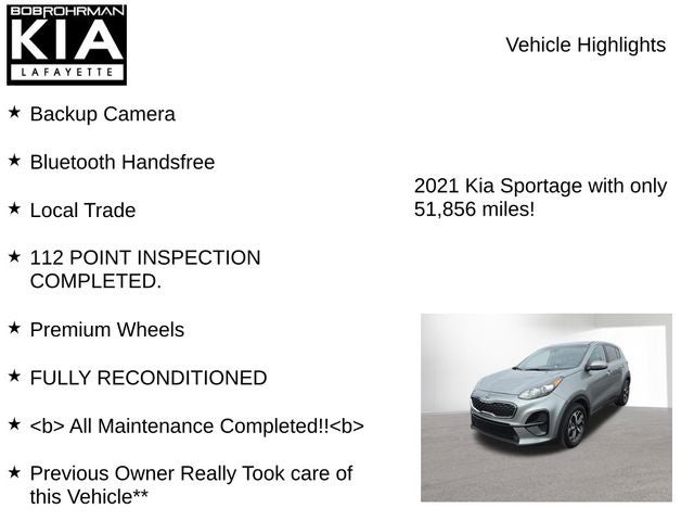 2021 Kia Sportage LX
