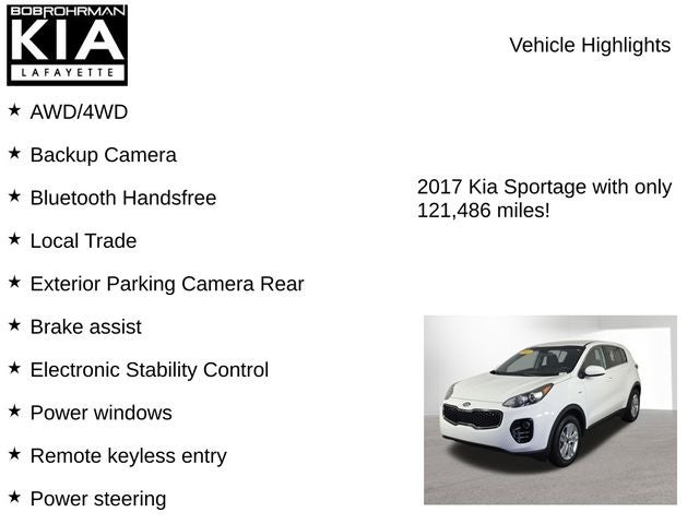 2017 Kia Sportage LX