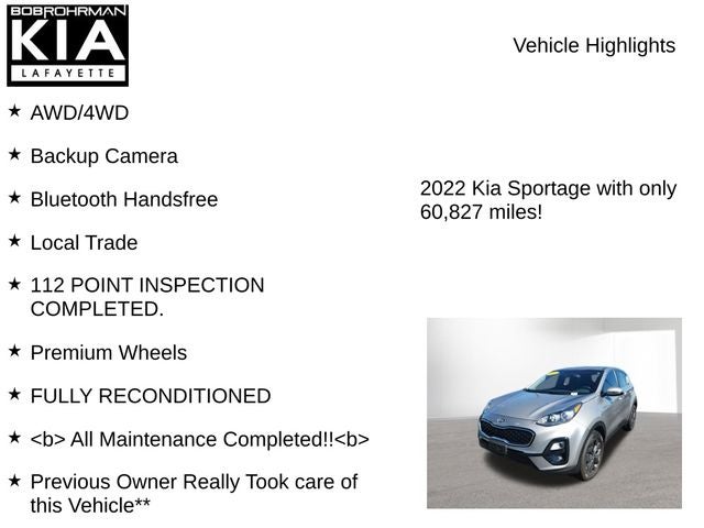 2022 Kia Sportage LX