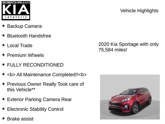 2020 Kia Sportage EX