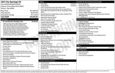 2021 Kia Sportage EX