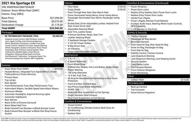 2021 Kia Sportage EX