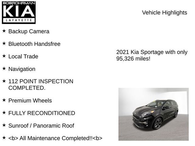 2021 Kia Sportage SX