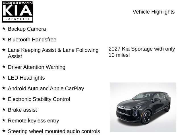 2027 Kia Sportage Hybrid LX