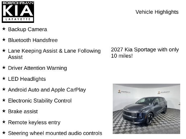 2027 Kia Sportage Hybrid LX