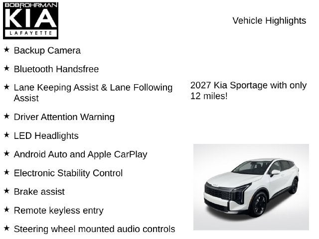2027 Kia Sportage Hybrid LX