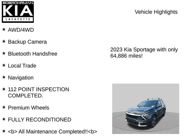 2023 Kia Sportage Hybrid EX