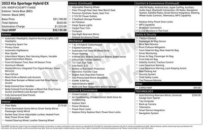 2023 Kia Sportage Hybrid EX