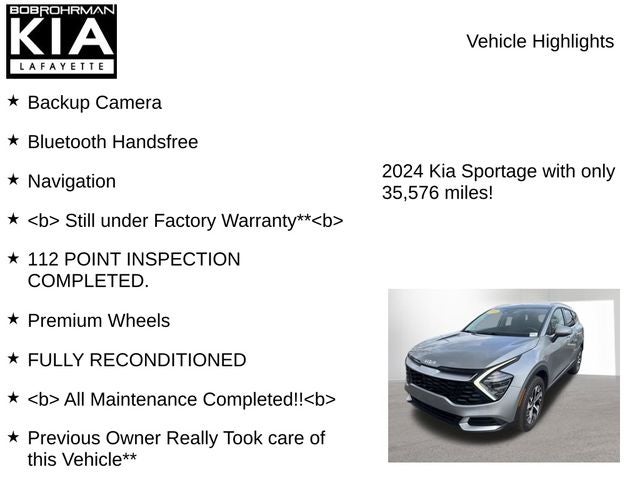 2024 Kia Sportage EX