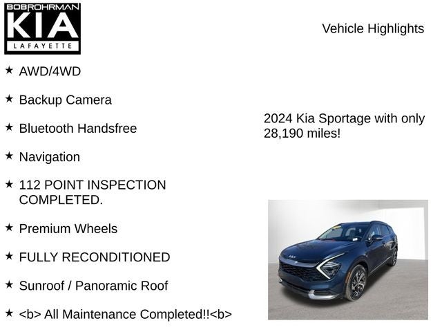 2024 Kia Sportage Hybrid EX