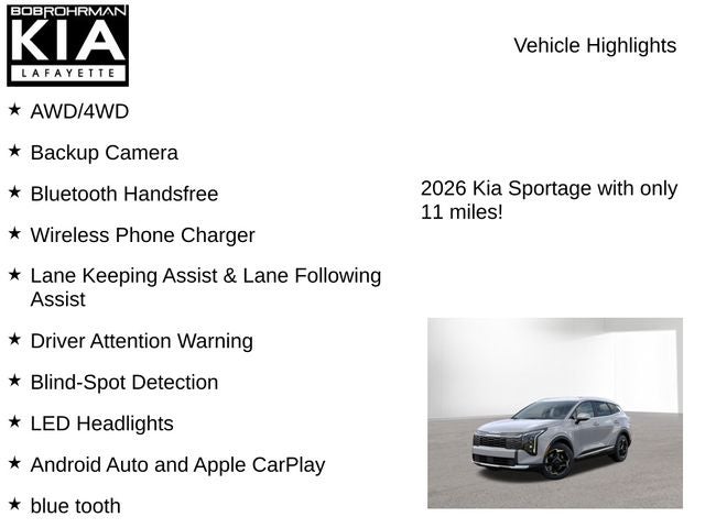 2026 Kia Sportage Hybrid EX