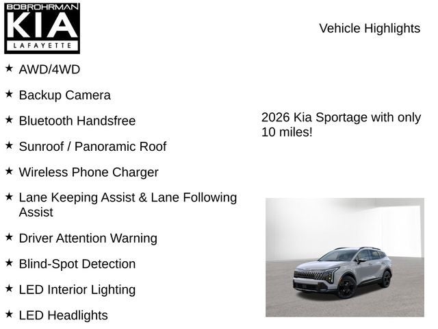 2026 Kia Sportage Hybrid X-Line