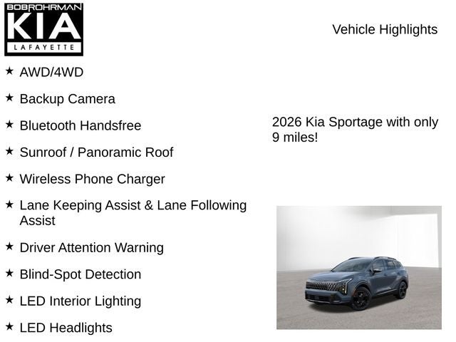 2026 Kia Sportage Hybrid X-Line