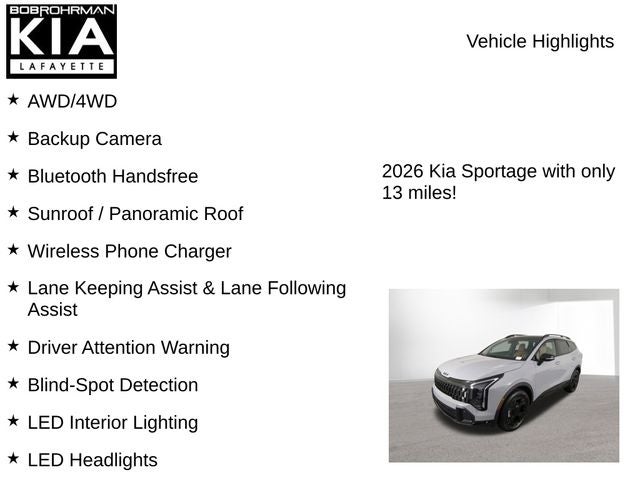 2026 Kia Sportage Hybrid X-Line